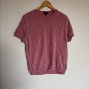 Quince Cashmere short sleeve sweater